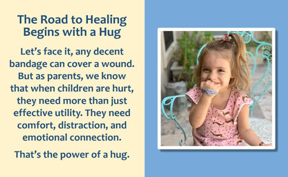 Hug-a-BooBoo "Butterfly Hugs" Premium Bandages 44ct Box