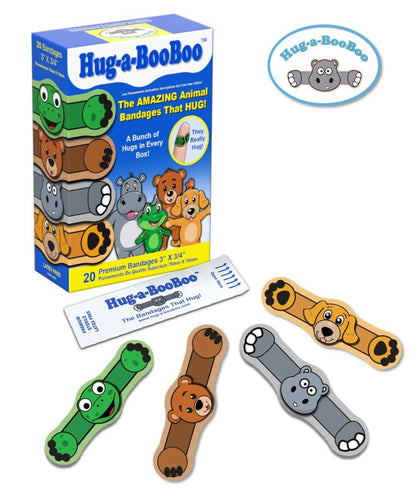 Hug-a-BooBoo "WILD!" Animal Bandages 20ct Box