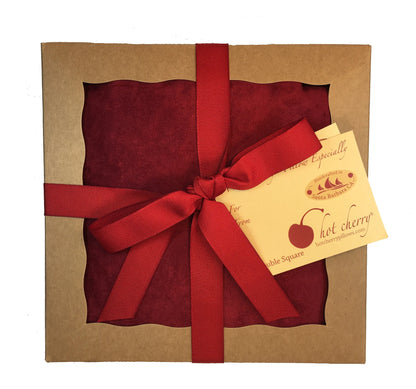 Hot Cherry Double Square Pillow