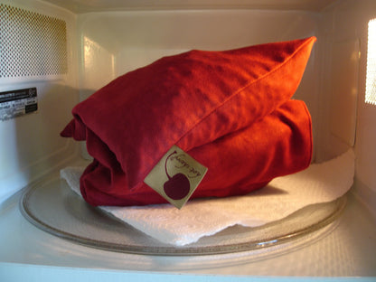 Hot Cherry Double Square Pillow