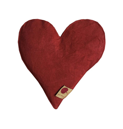 Heart-Shaped Hot Cherry Pillow in pie box