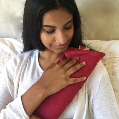 Hot Cherry Cervical Neck Pillow