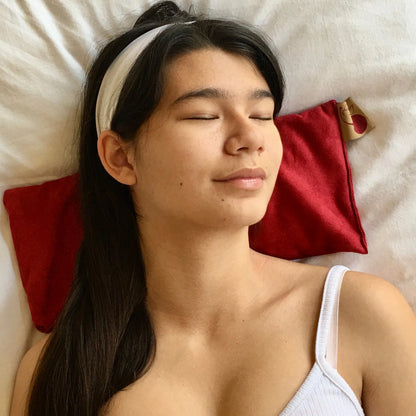 Hot Cherry Cervical Neck Pillow