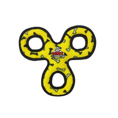 Tuffy Jr 3WayTug Red Paw