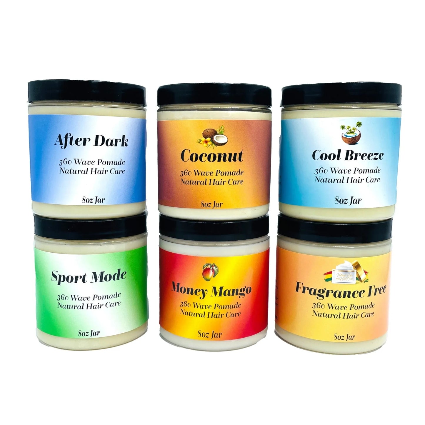 Non-Greasy Hair Styling Pomade For 360 Waves