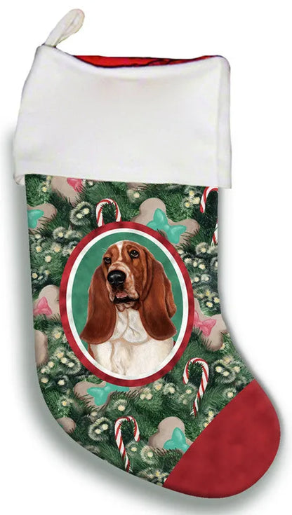 Basset Hound  - Best of Breed Christmas Stocking