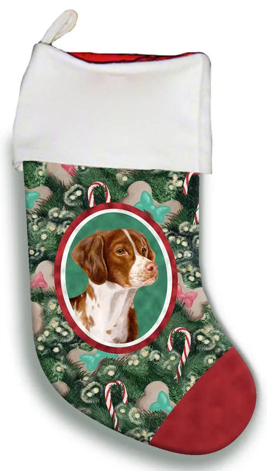 Brittany Spaniel - Best of Breed Christmas Stocking