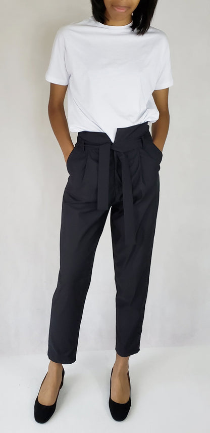 TAILORED HIGH WAISTED TROUSERS