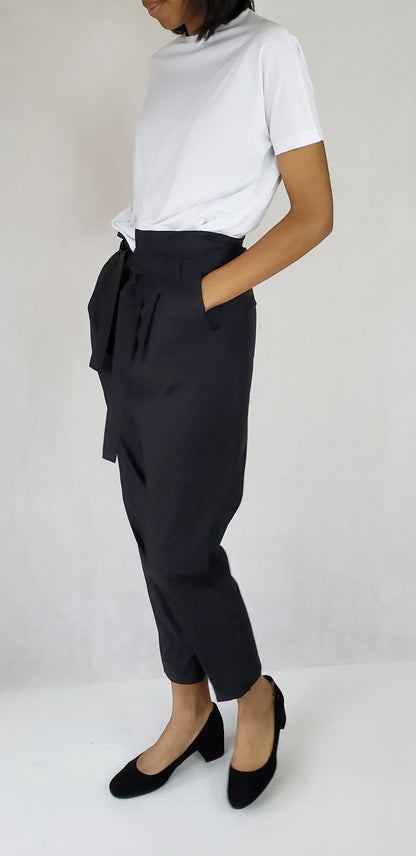 TAILORED HIGH WAISTED TROUSERS