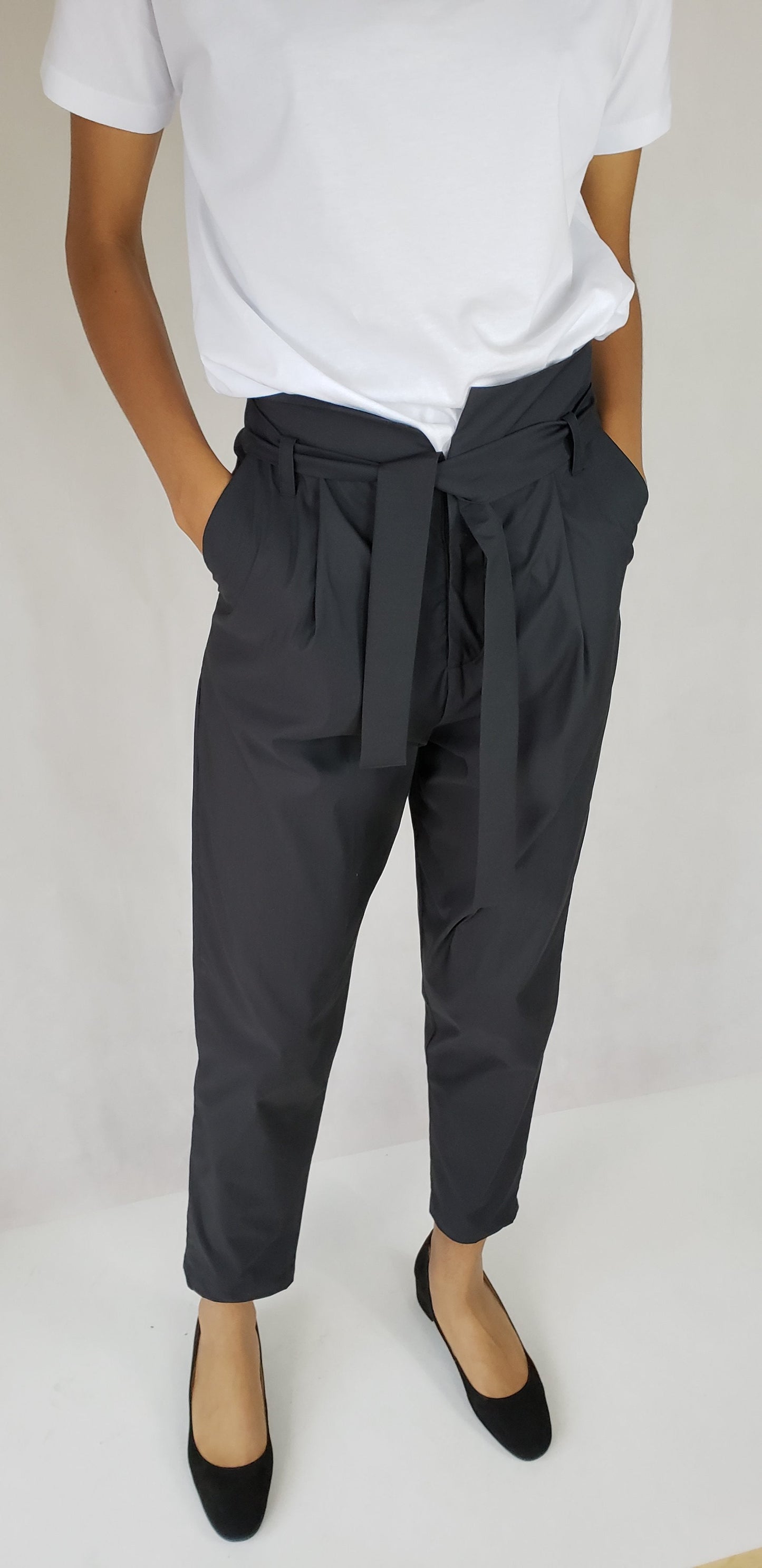 TAILORED HIGH WAISTED TROUSERS