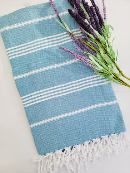 Easy carry Quick Dry Towel 70x36 - Pale Blue