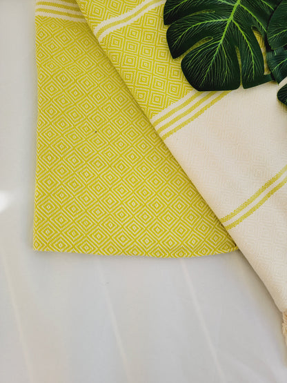 Bundle Easy Carry Quick Dry Cotton Beach Towel