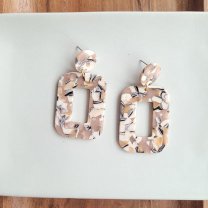 Margot Earrings - Sandstone