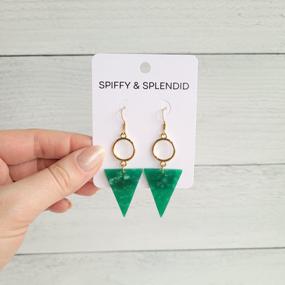 Olivia Earrings - Green