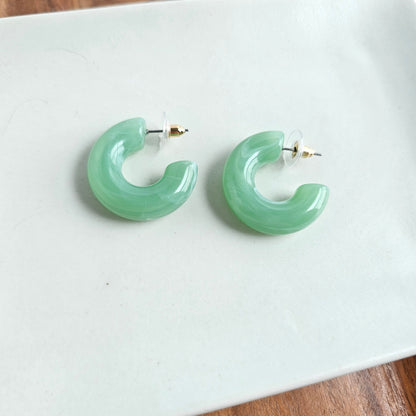 Chloe Hoops - Sage