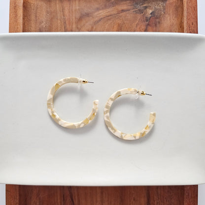 Camy Hoops - Daffodil