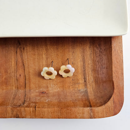 Flower Studs - Pastel