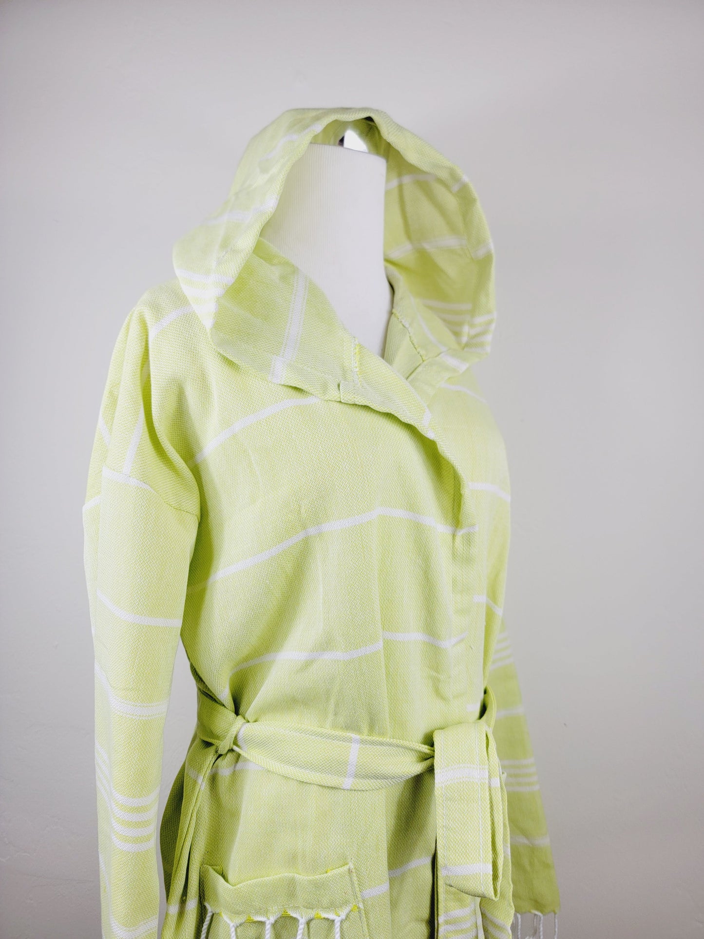 Unisex Robe, Beach or spa Robe with pockets - Sultan Neon