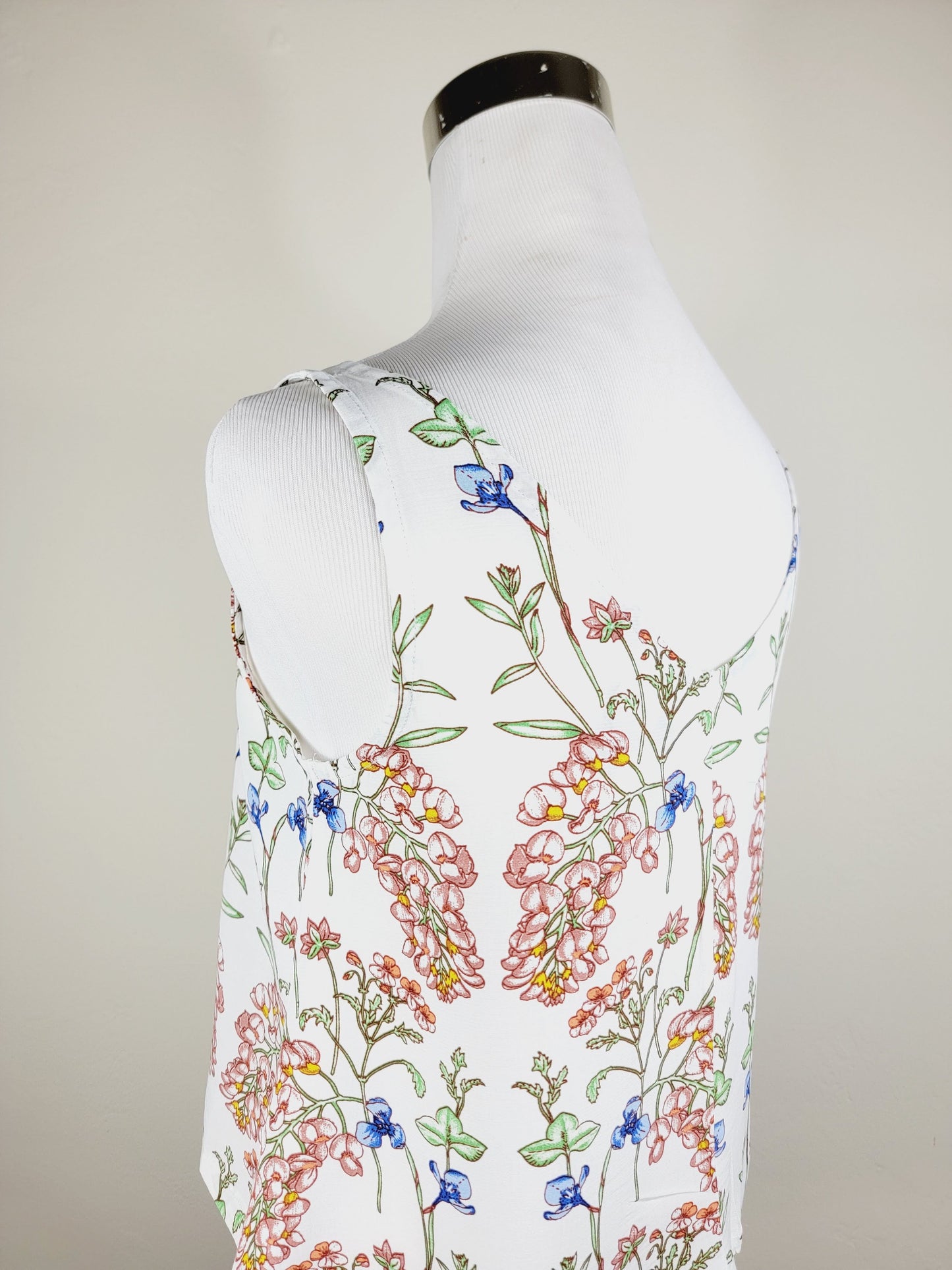 A LINE CUT TANK TOP