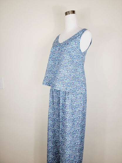 A LINE CUT TANK TOP