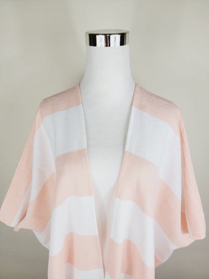 Beach cover up, Beach Dress open front - Orange