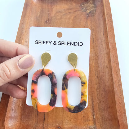 Maeve Earrings - Bird of Paradise