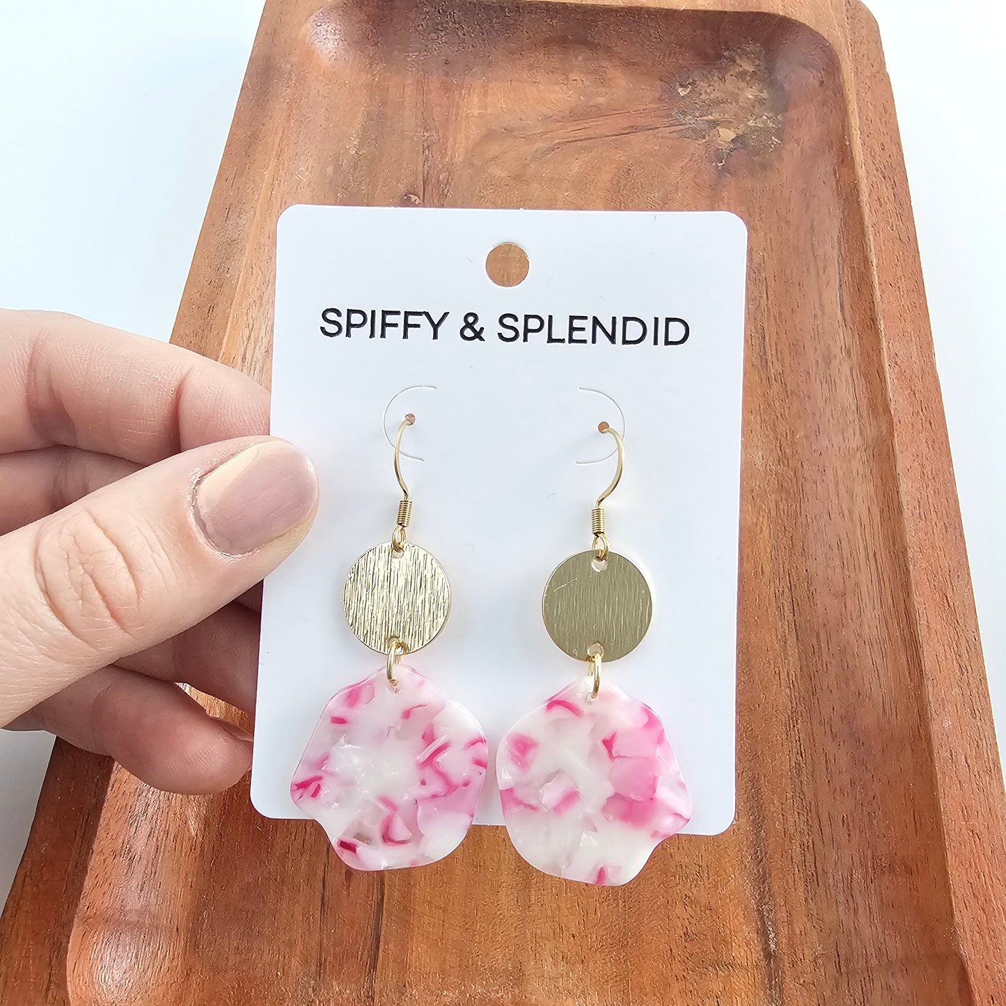 Hannah Earrings - Cherry Blossom