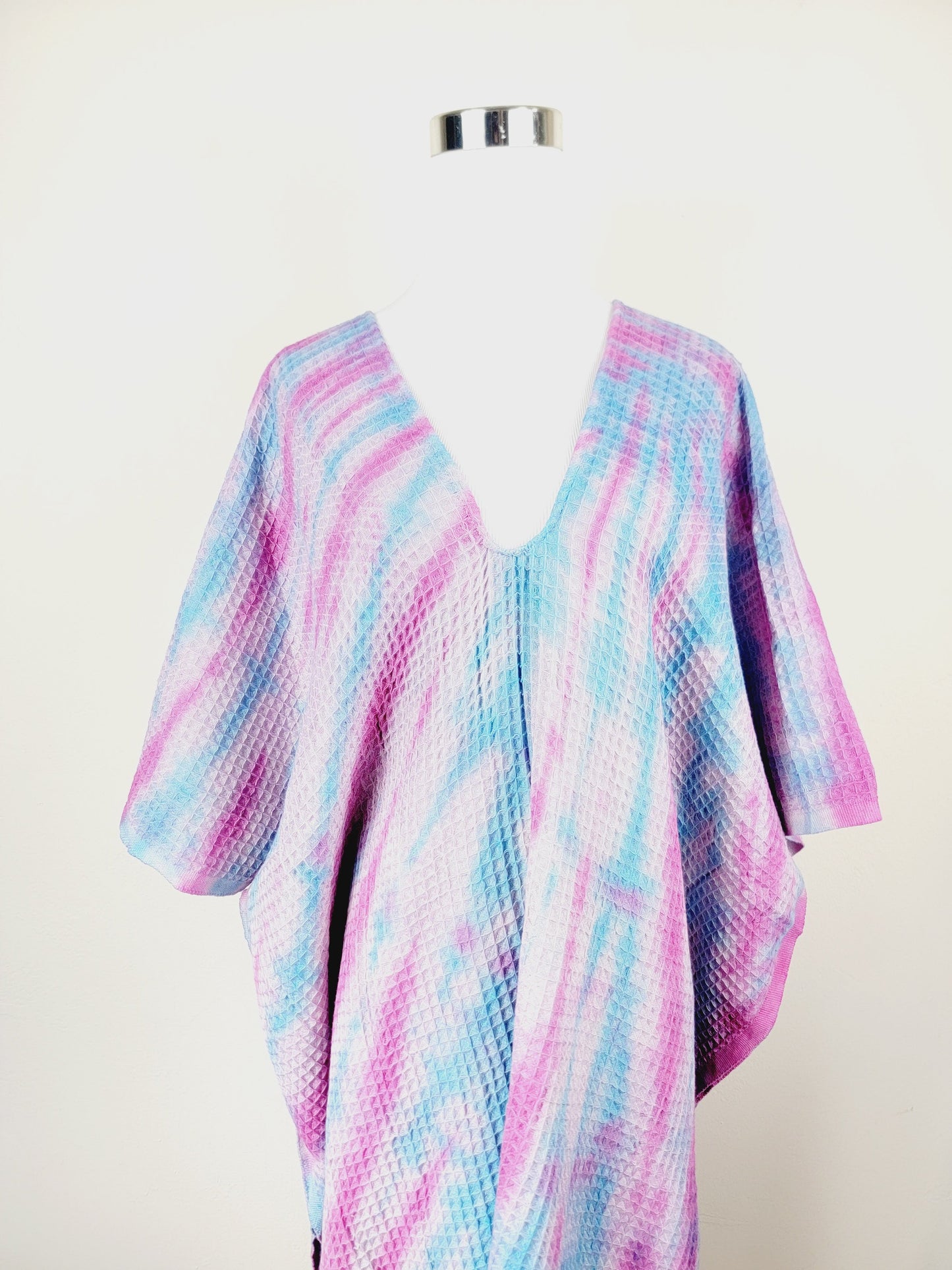 One Size Everyday Cover Up Towel – Beach Perfect, Blue/Pink