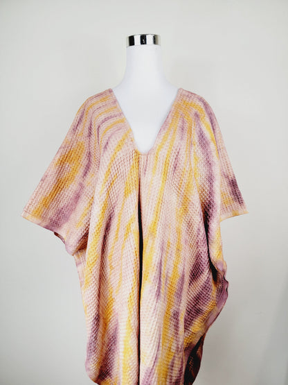 One Size Everyday Cover Up Towel – Beach Perfect, Plum/Lemon