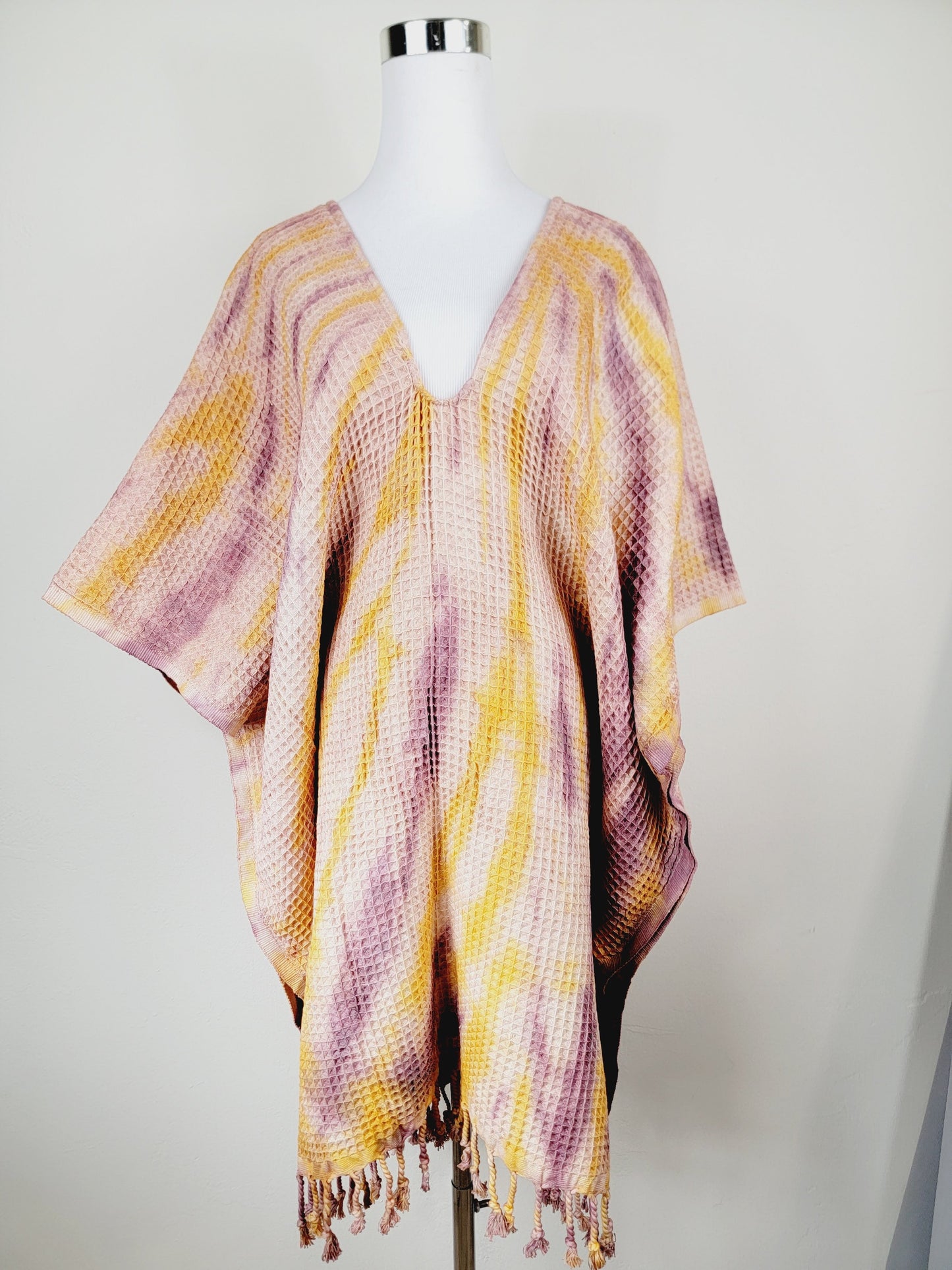 One Size Everyday Cover Up Towel – Beach Perfect, Plum/Lemon
