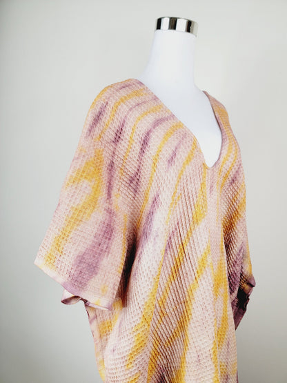 One Size Everyday Cover Up Towel – Beach Perfect, Plum/Lemon
