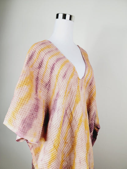 One Size Everyday Cover Up Towel – Beach Perfect, Plum/Lemon