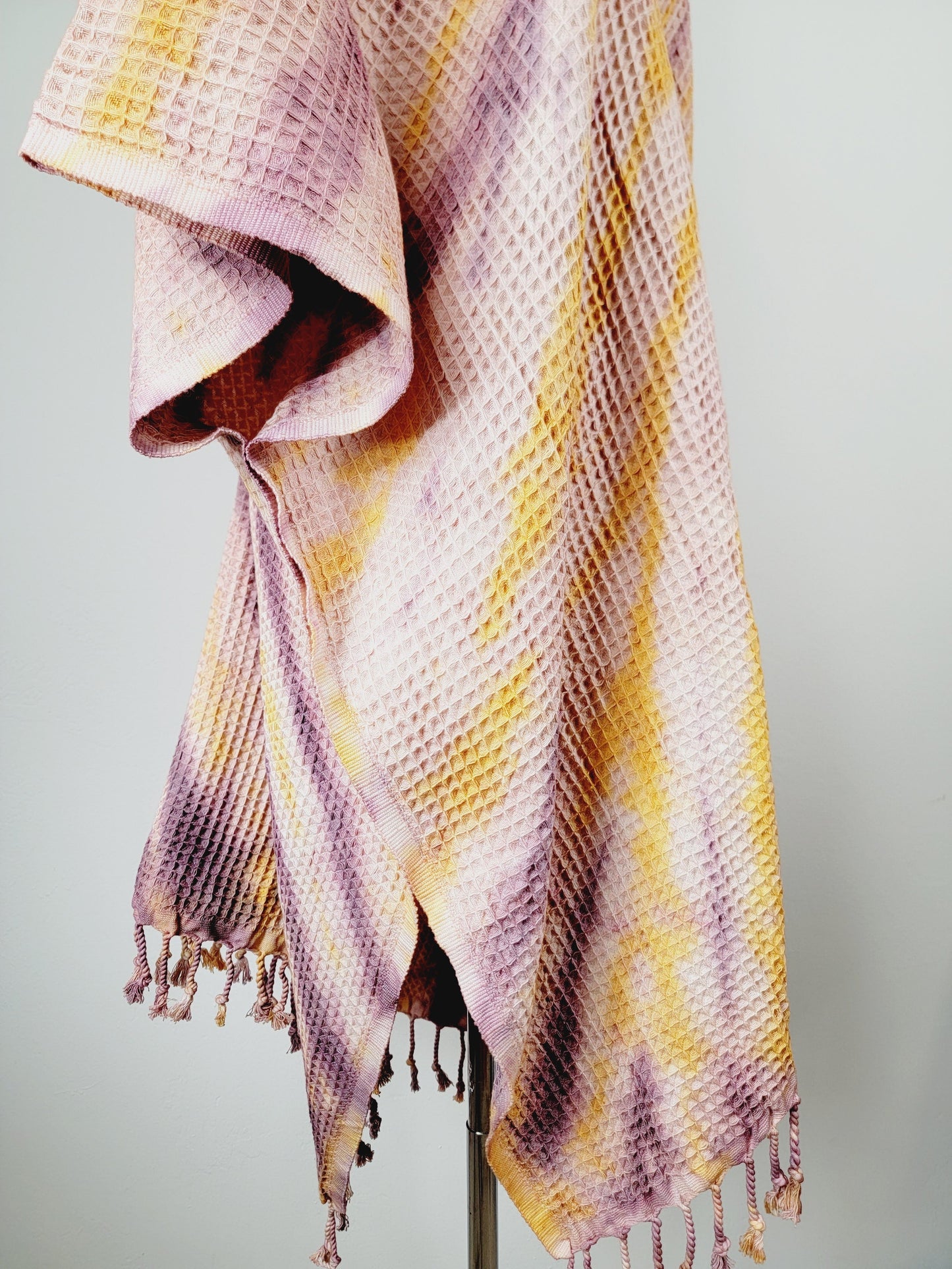 One Size Everyday Cover Up Towel – Beach Perfect, Plum/Lemon