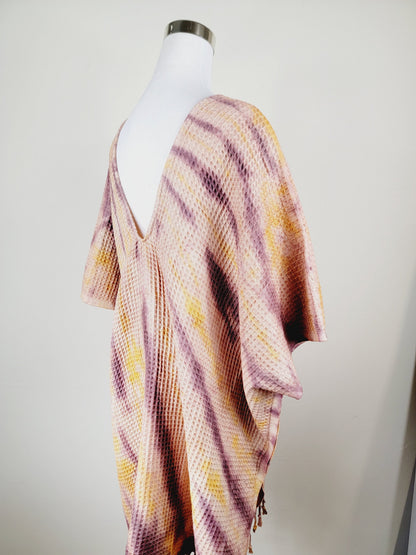 One Size Everyday Cover Up Towel – Beach Perfect, Plum/Lemon