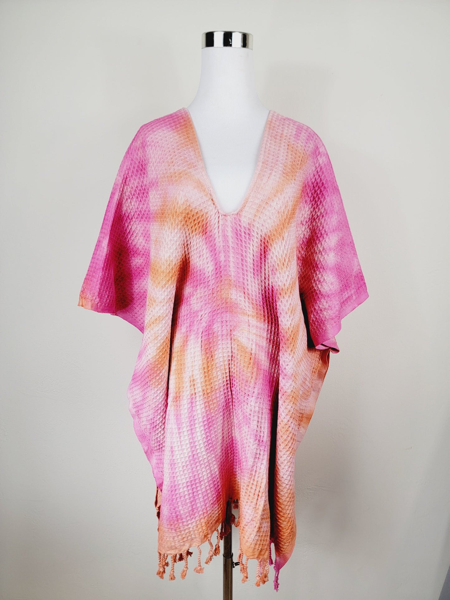 One Size Everyday Cover Up Towel – Beach Perfect, Orange/Pink