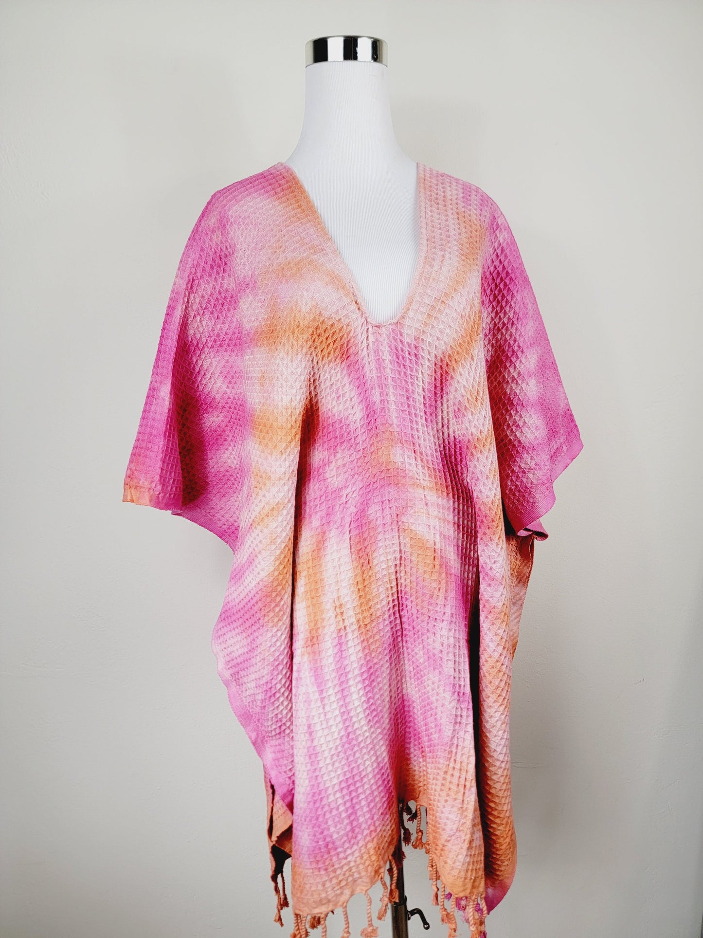 One Size Everyday Cover Up Towel – Beach Perfect, Orange/Pink
