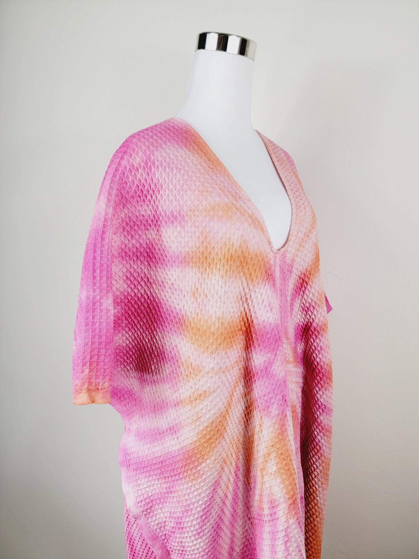 One Size Everyday Cover Up Towel – Beach Perfect, Orange/Pink