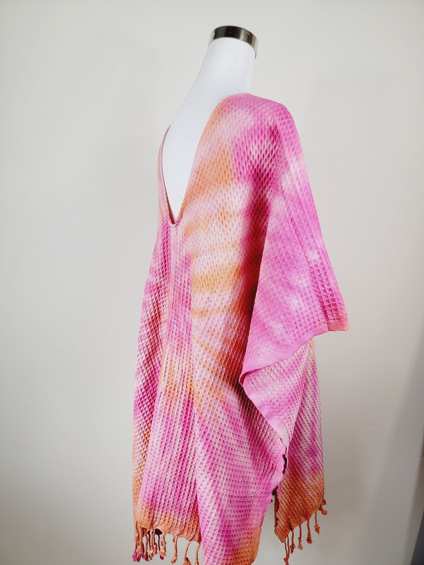 One Size Everyday Cover Up Towel – Beach Perfect, Orange/Pink