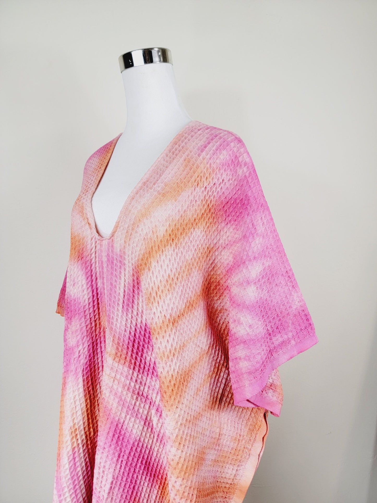 One Size Everyday Cover Up Towel – Beach Perfect, Orange/Pink