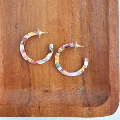 Camy Hoops - Mosaic