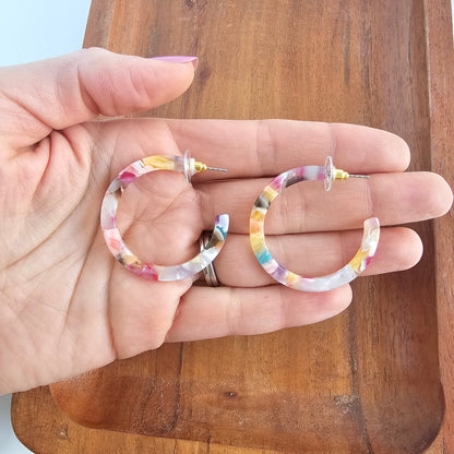 Camy Hoops - Mosaic