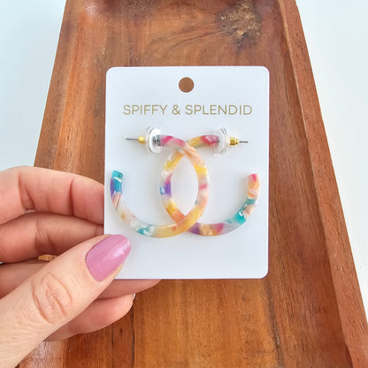 Camy Hoops - Mosaic