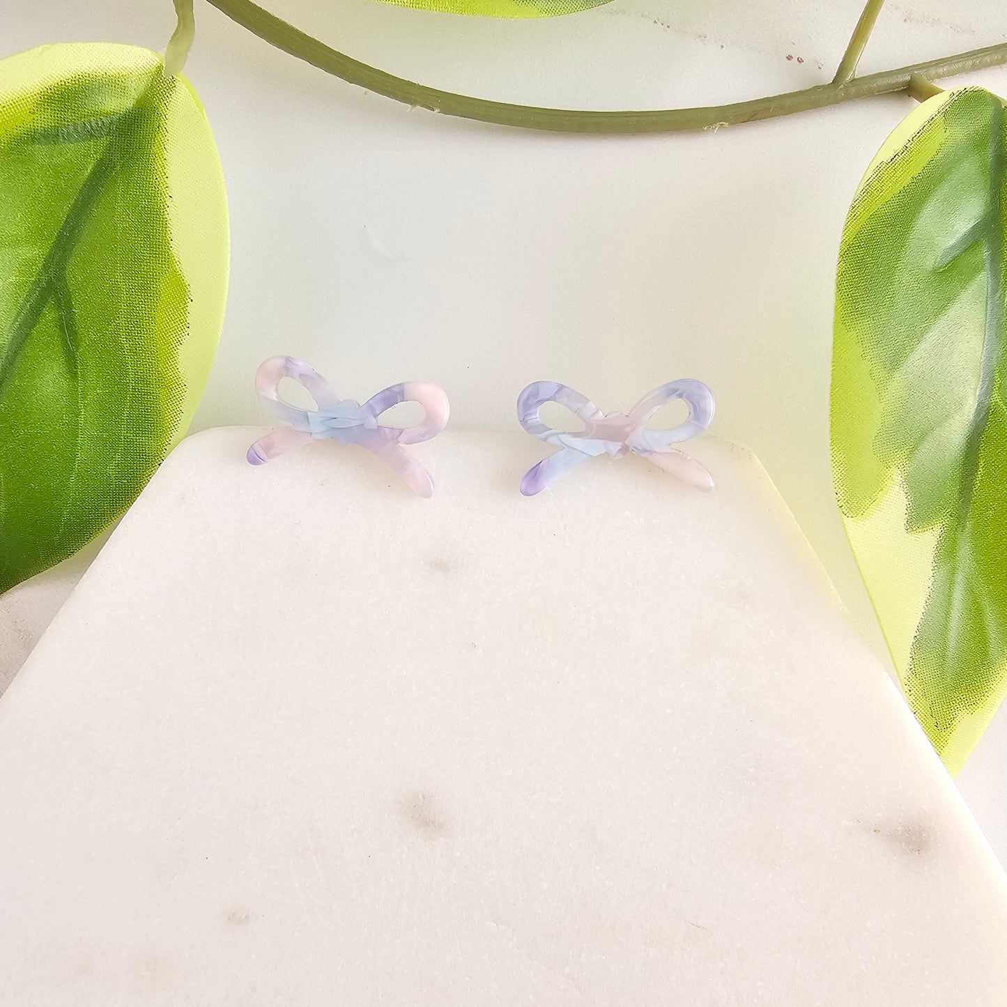 Bowie Studs - Pastel Prism