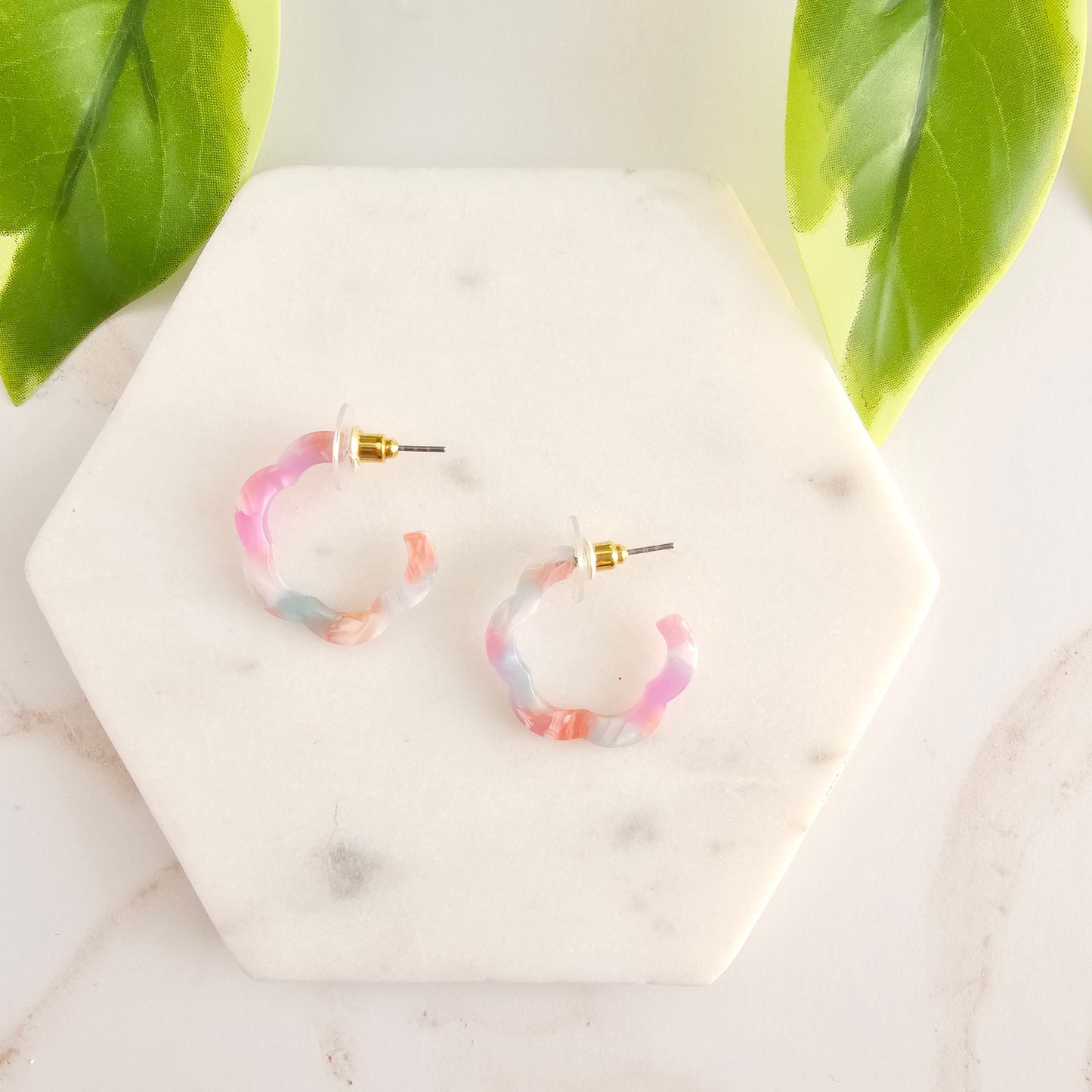 Posey Mini Hoops - Afterglow