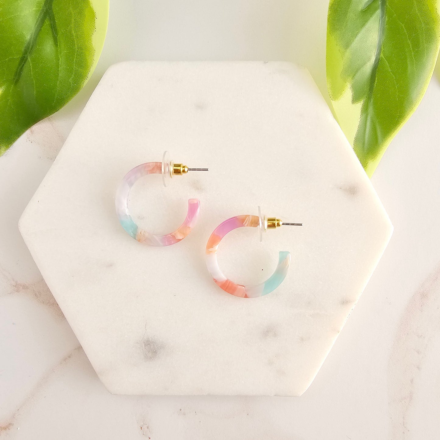 Cam Mini Hoops - Afterglow