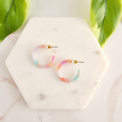 Cam Mini Hoops - Afterglow