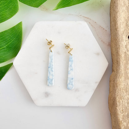 Blair Earrings - Saltwater Blue