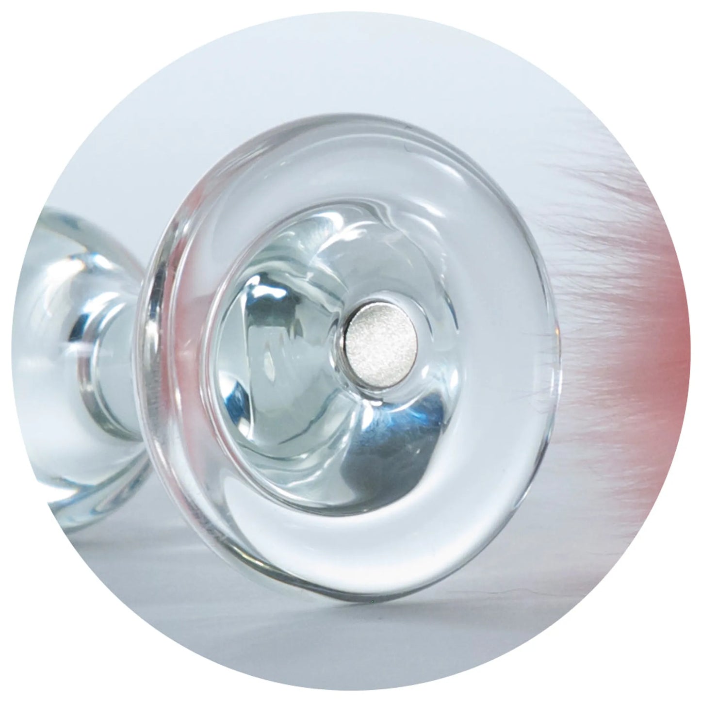 Classic Magnetic Faux Fur Bunny Tail Short-Small Plug