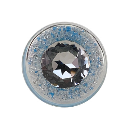 Sparkle Glow Plug with Crystal Base - 7 Colors