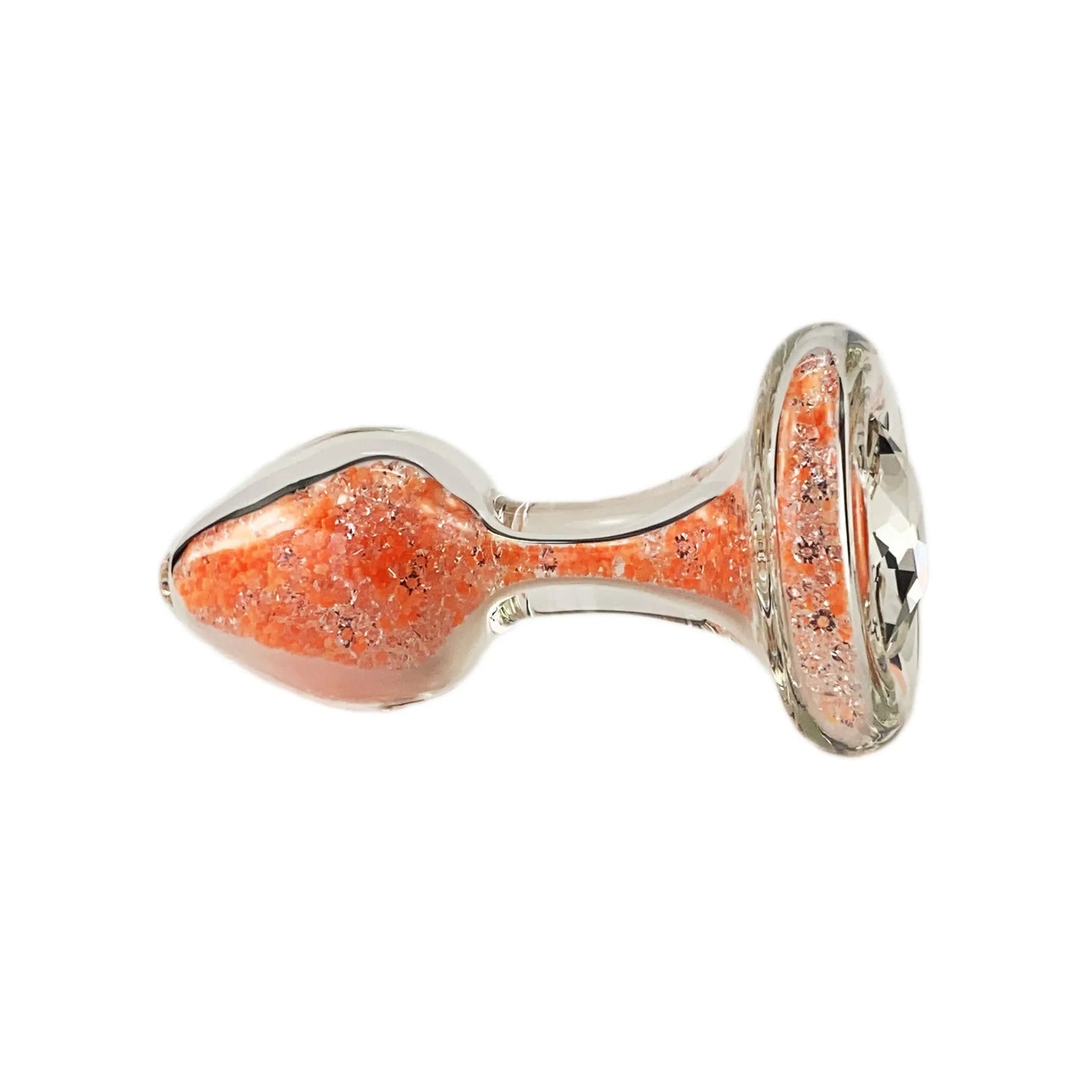 Sparkle Glow Plug with Crystal Base - 7 Colors